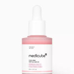 Pink serum for skin brightening and anti-wrinkle