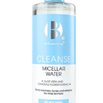 Facial cleansing water effectively and gently
