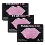 Mask Collagen Hydrogel Lip Patch 3 Pack - ماسك الهيدروجيل الكولاجين للشفاه 3 حبات | ترطيب وشباب الشفاه