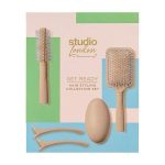 Hair Styling Collection SET - بوكس فرش تصفيف الشعر البريطاني لفك التشابك وتسريح الشعر