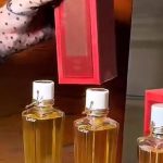 Cartier perfume set of 3